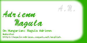 adrienn magula business card